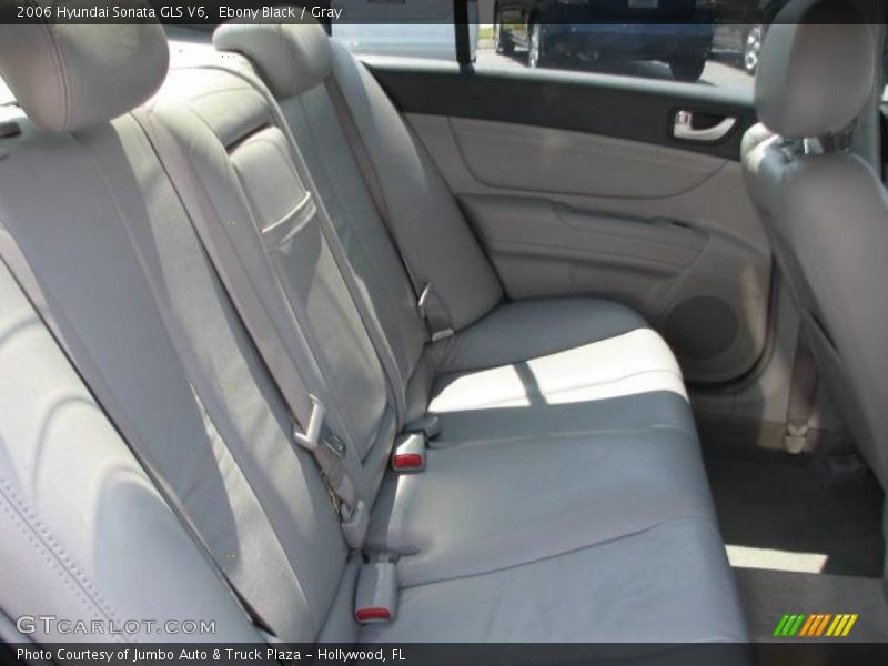 Ebony Black / Gray 2006 Hyundai Sonata GLS V6
