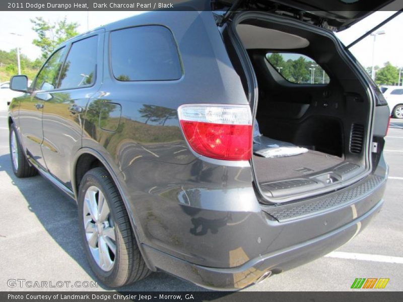 Dark Charcoal Pearl / Black 2011 Dodge Durango Heat