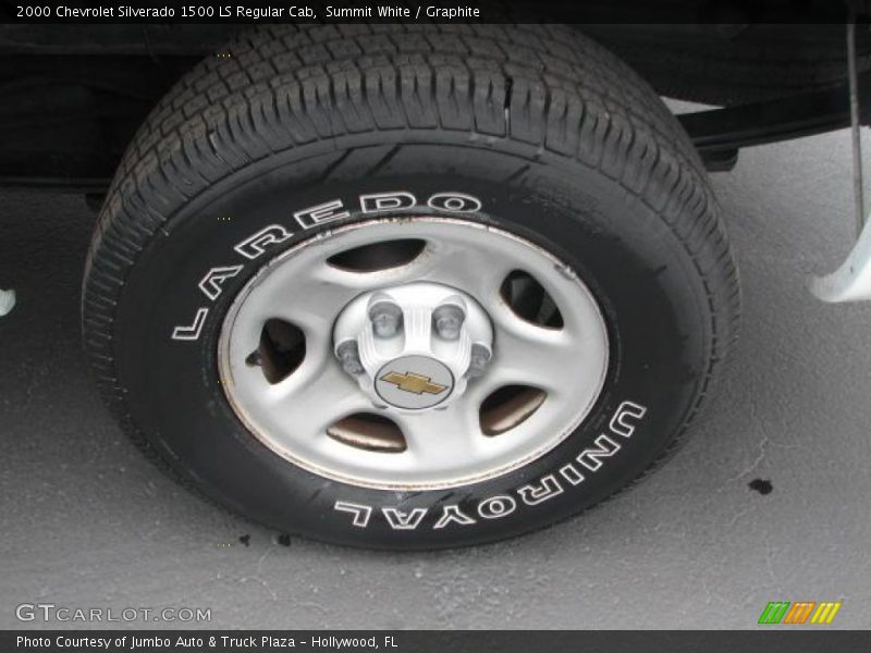 Summit White / Graphite 2000 Chevrolet Silverado 1500 LS Regular Cab