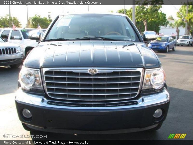 Mineral Gray Metallic / Light Graystone 2008 Chrysler Aspen Limited