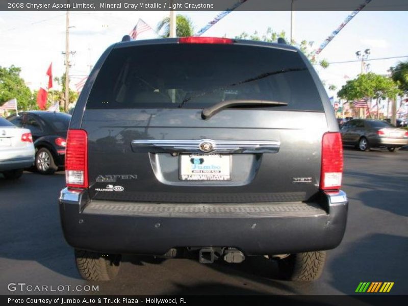 Mineral Gray Metallic / Light Graystone 2008 Chrysler Aspen Limited
