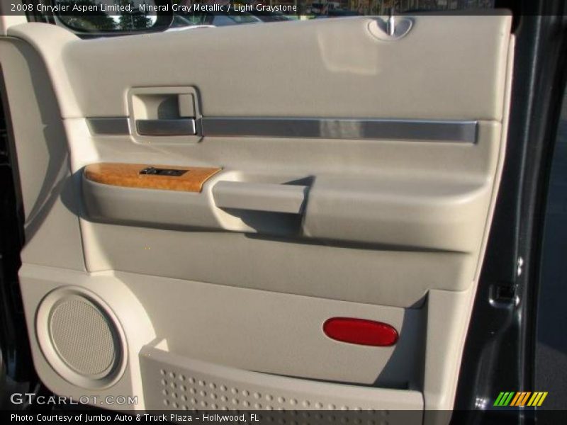 Mineral Gray Metallic / Light Graystone 2008 Chrysler Aspen Limited