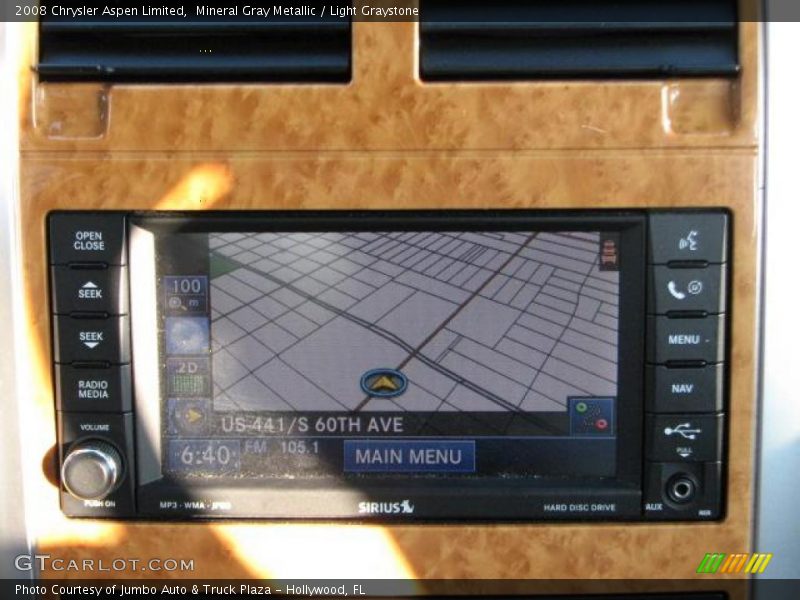 Mineral Gray Metallic / Light Graystone 2008 Chrysler Aspen Limited