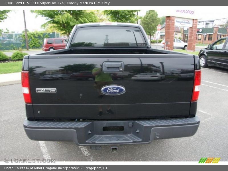 Black / Medium Flint Grey 2008 Ford F150 STX SuperCab 4x4