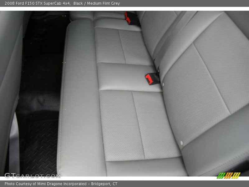Black / Medium Flint Grey 2008 Ford F150 STX SuperCab 4x4