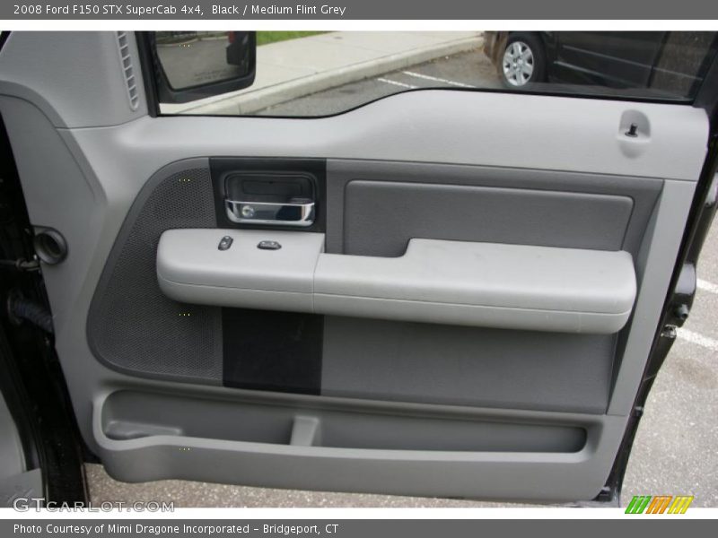 Black / Medium Flint Grey 2008 Ford F150 STX SuperCab 4x4