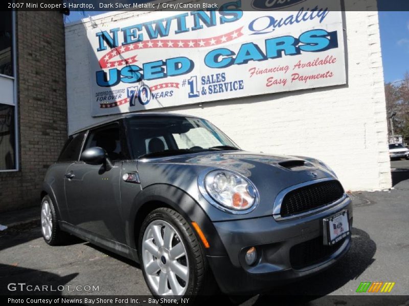 Dark Silver Metallic / Grey/Carbon Black 2007 Mini Cooper S Hardtop