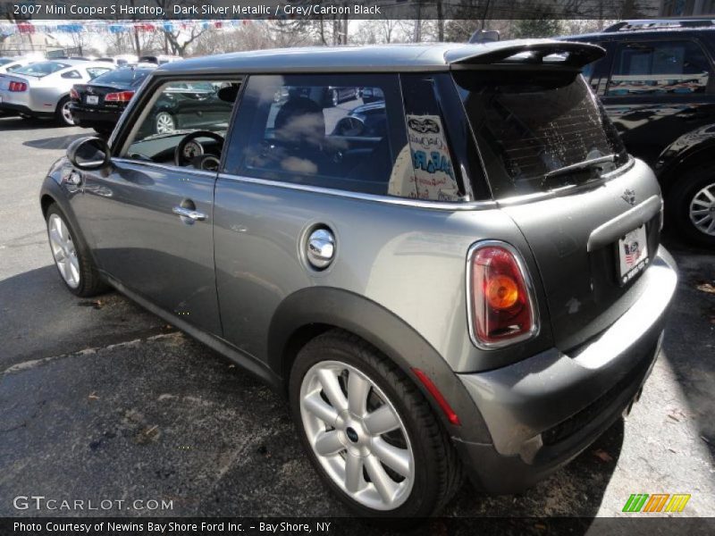 Dark Silver Metallic / Grey/Carbon Black 2007 Mini Cooper S Hardtop