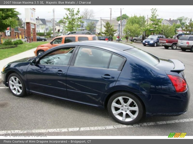 Majestic Blue Metallic / Charcoal 2007 Nissan Maxima 3.5 SE