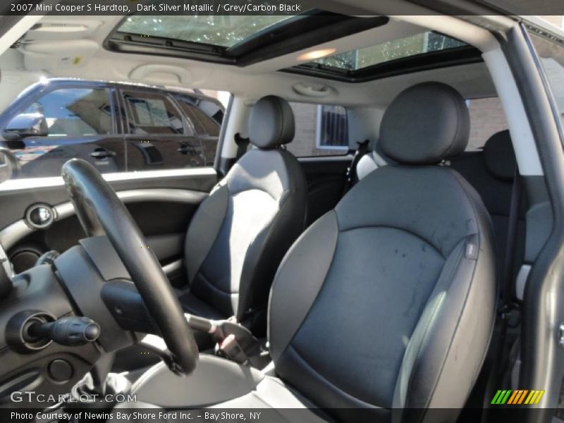 Dark Silver Metallic / Grey/Carbon Black 2007 Mini Cooper S Hardtop