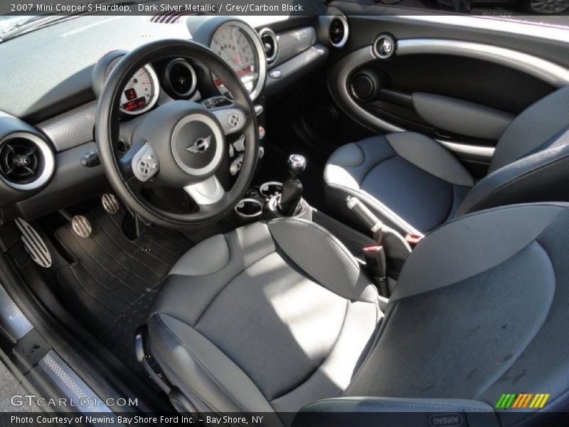 Dark Silver Metallic / Grey/Carbon Black 2007 Mini Cooper S Hardtop