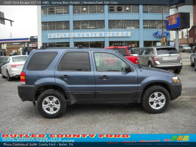 Norsea Blue Metallic / Medium/Dark Flint Grey 2005 Ford Escape XLT V6 4WD