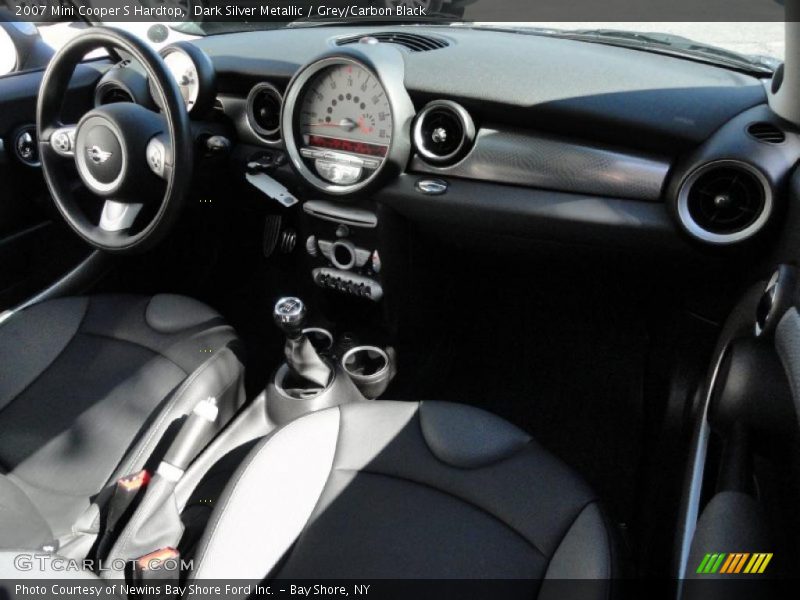 Dark Silver Metallic / Grey/Carbon Black 2007 Mini Cooper S Hardtop
