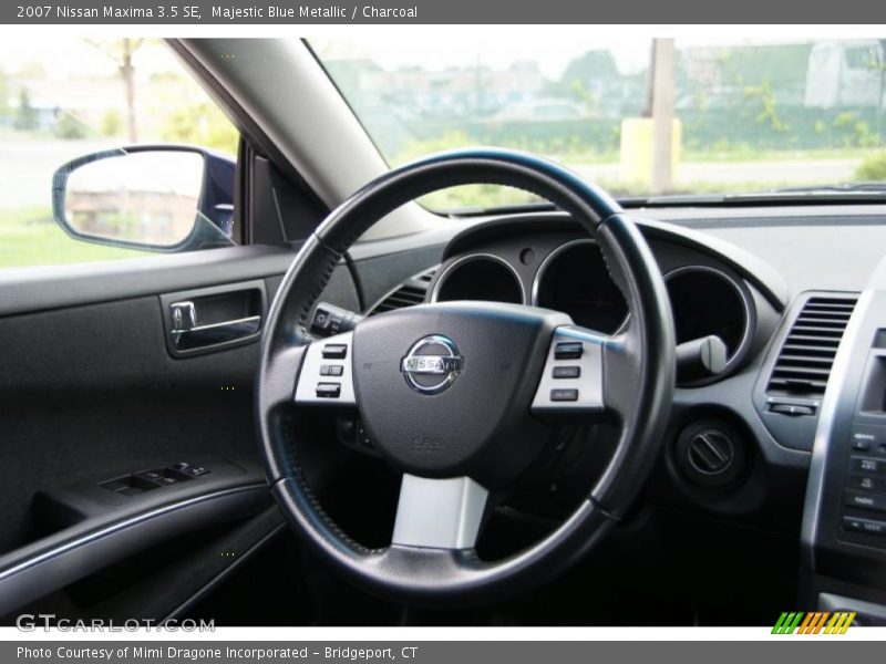 Majestic Blue Metallic / Charcoal 2007 Nissan Maxima 3.5 SE