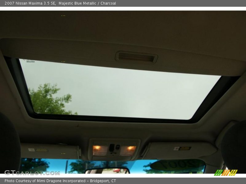 Majestic Blue Metallic / Charcoal 2007 Nissan Maxima 3.5 SE