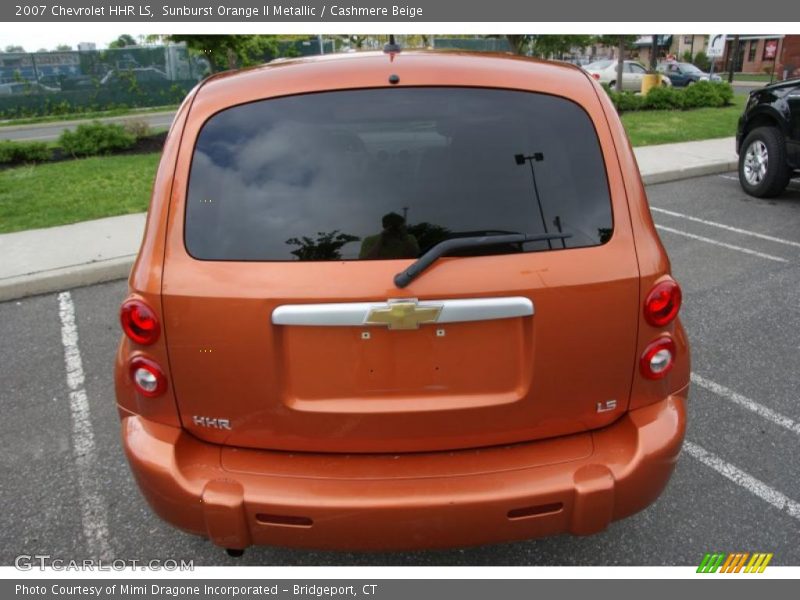 Sunburst Orange II Metallic / Cashmere Beige 2007 Chevrolet HHR LS