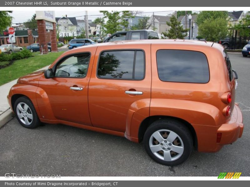Sunburst Orange II Metallic / Cashmere Beige 2007 Chevrolet HHR LS