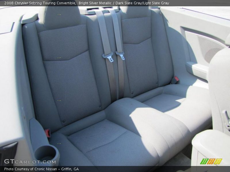  2008 Sebring Touring Convertible Dark Slate Gray/Light Slate Gray Interior