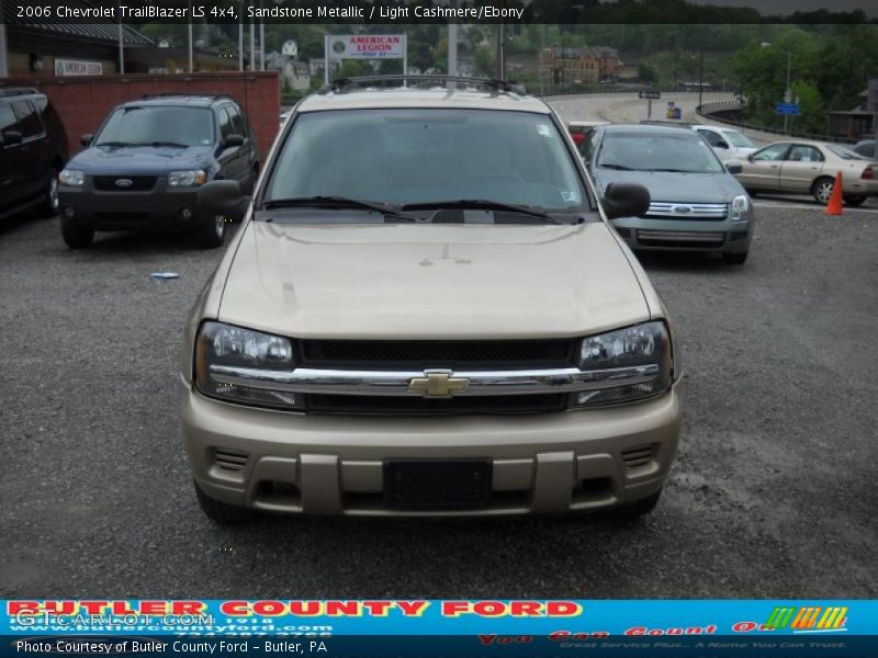 Sandstone Metallic / Light Cashmere/Ebony 2006 Chevrolet TrailBlazer LS 4x4