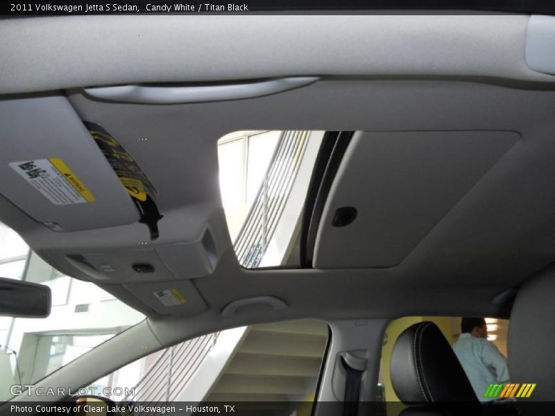 Candy White / Titan Black 2011 Volkswagen Jetta S Sedan