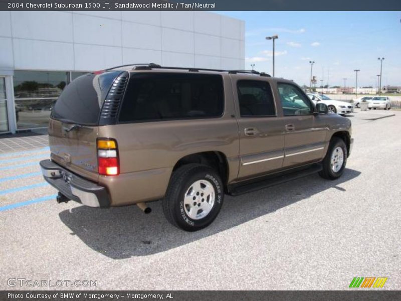 Sandalwood Metallic / Tan/Neutral 2004 Chevrolet Suburban 1500 LT