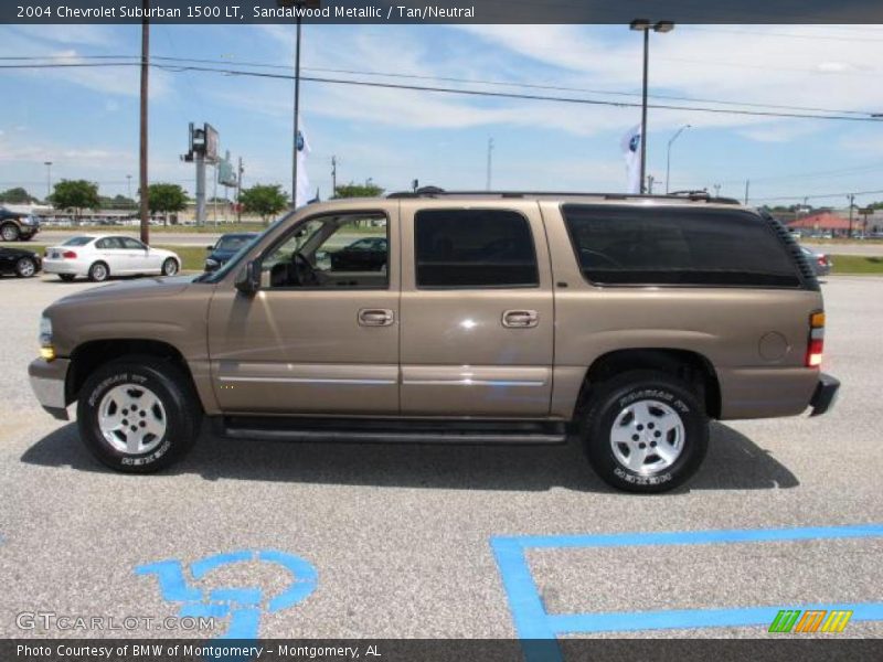  2004 Suburban 1500 LT Sandalwood Metallic
