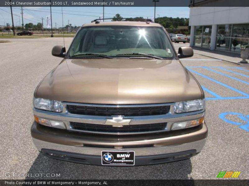 Sandalwood Metallic / Tan/Neutral 2004 Chevrolet Suburban 1500 LT
