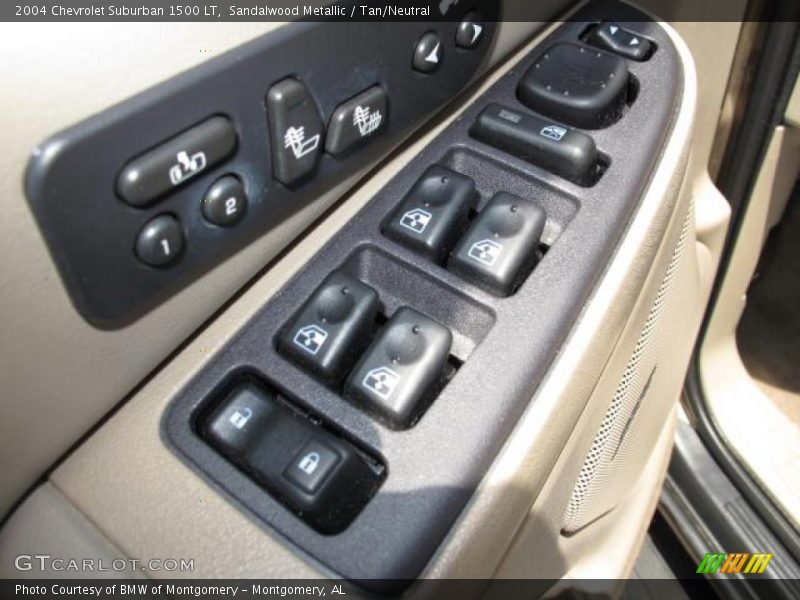 Sandalwood Metallic / Tan/Neutral 2004 Chevrolet Suburban 1500 LT