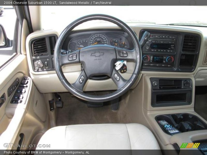 Dashboard of 2004 Suburban 1500 LT