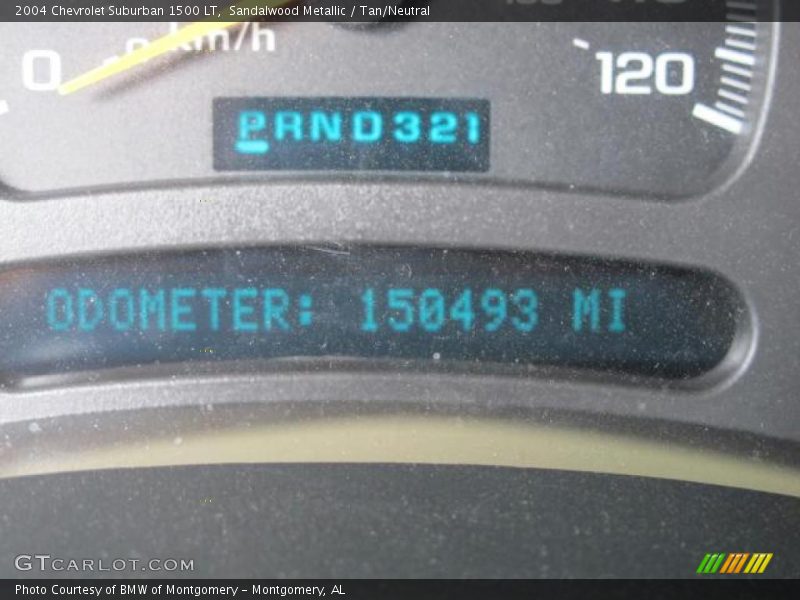 Sandalwood Metallic / Tan/Neutral 2004 Chevrolet Suburban 1500 LT