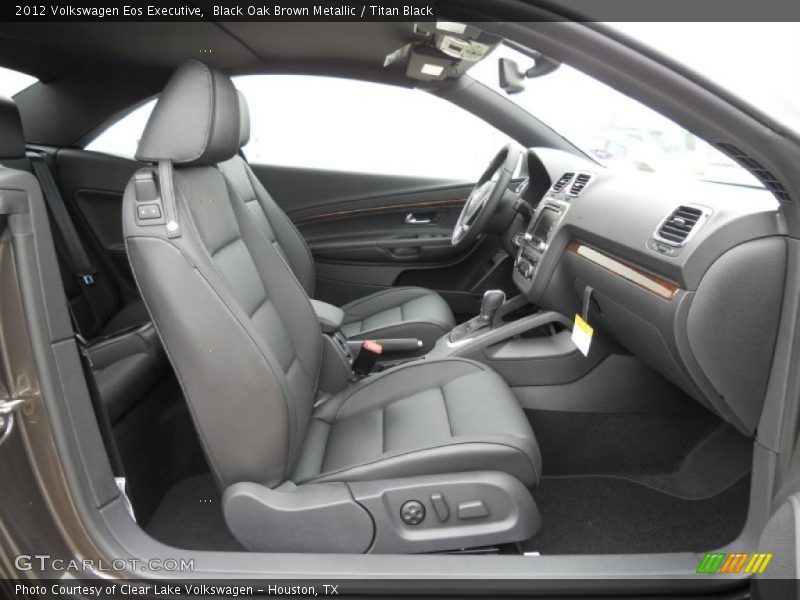  2012 Eos Executive Titan Black Interior