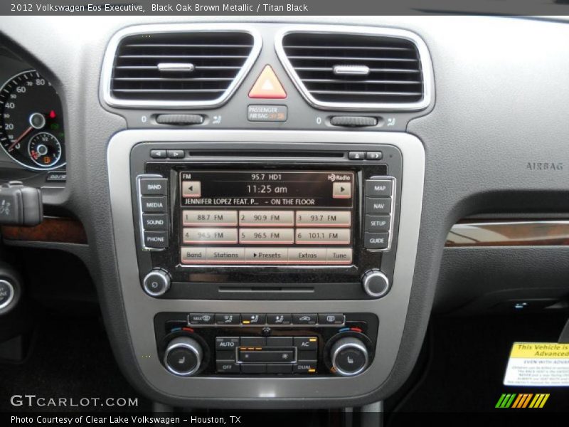 Controls of 2012 Eos Executive