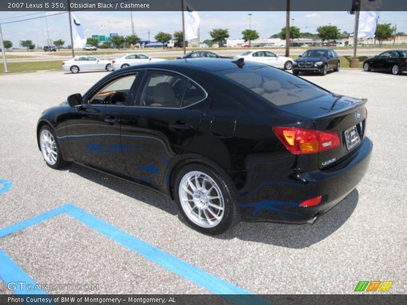 Obsidian Black / Cashmere 2007 Lexus IS 350