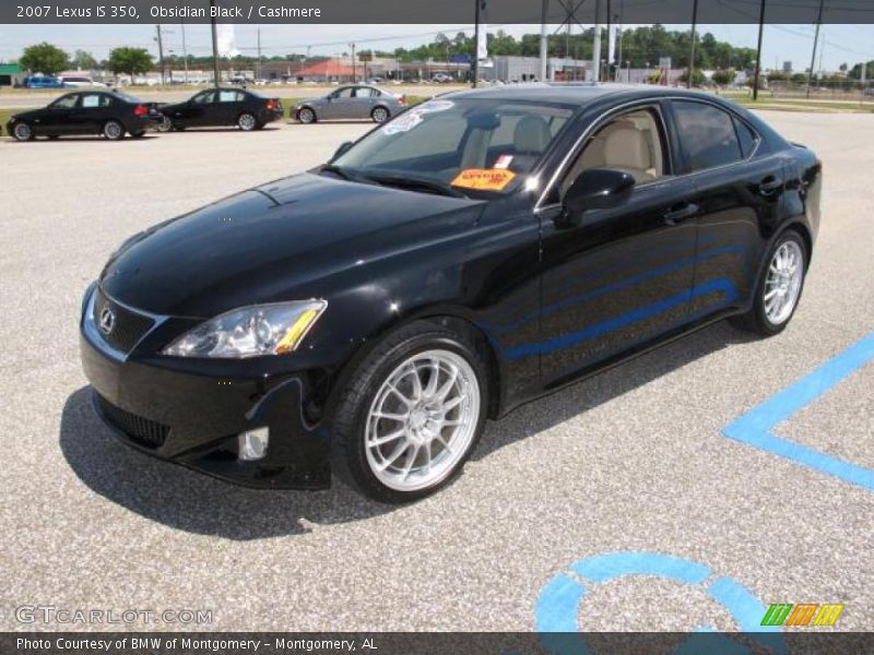 Front 3/4 View of 2007 IS 350