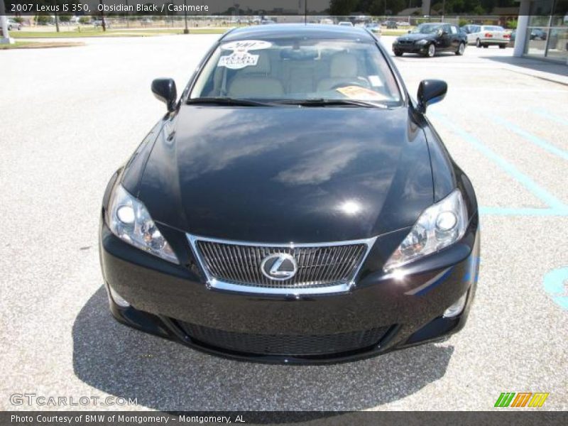 Obsidian Black / Cashmere 2007 Lexus IS 350