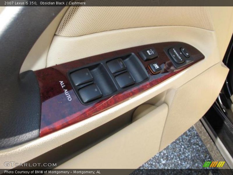 Obsidian Black / Cashmere 2007 Lexus IS 350