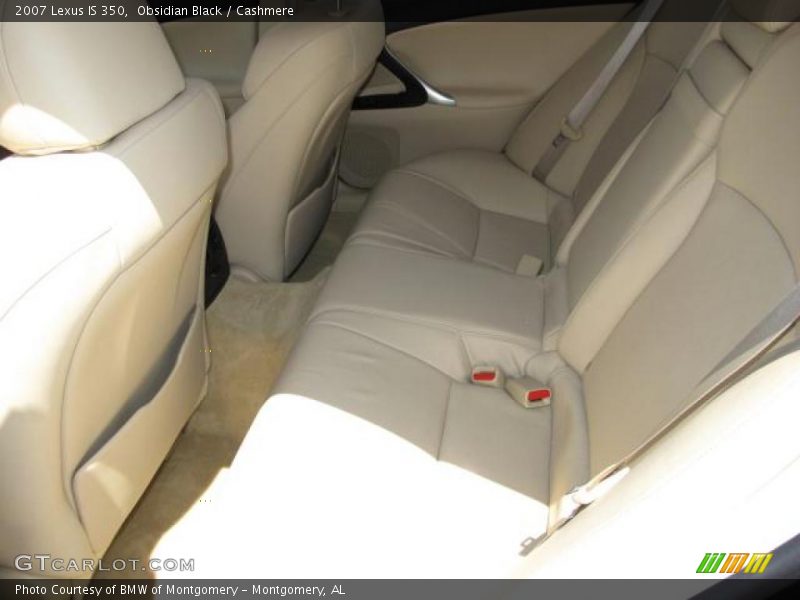 Obsidian Black / Cashmere 2007 Lexus IS 350