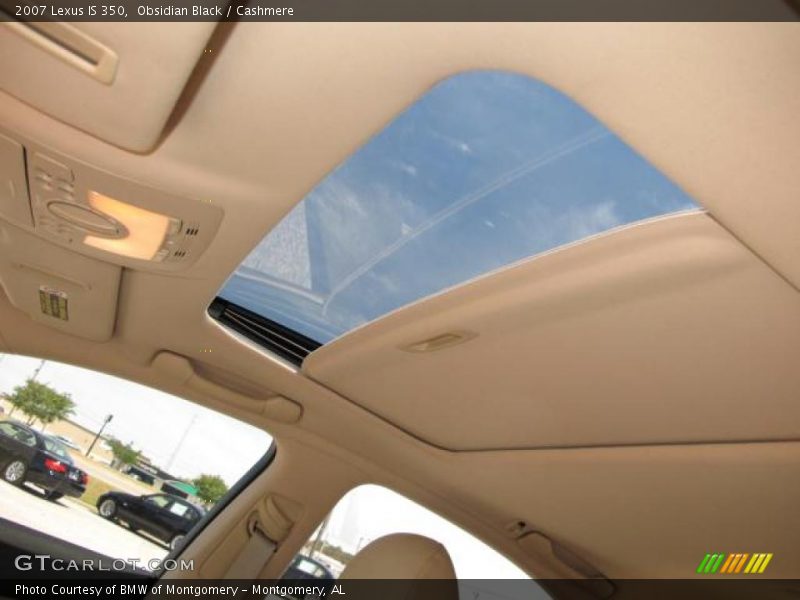 Sunroof of 2007 IS 350