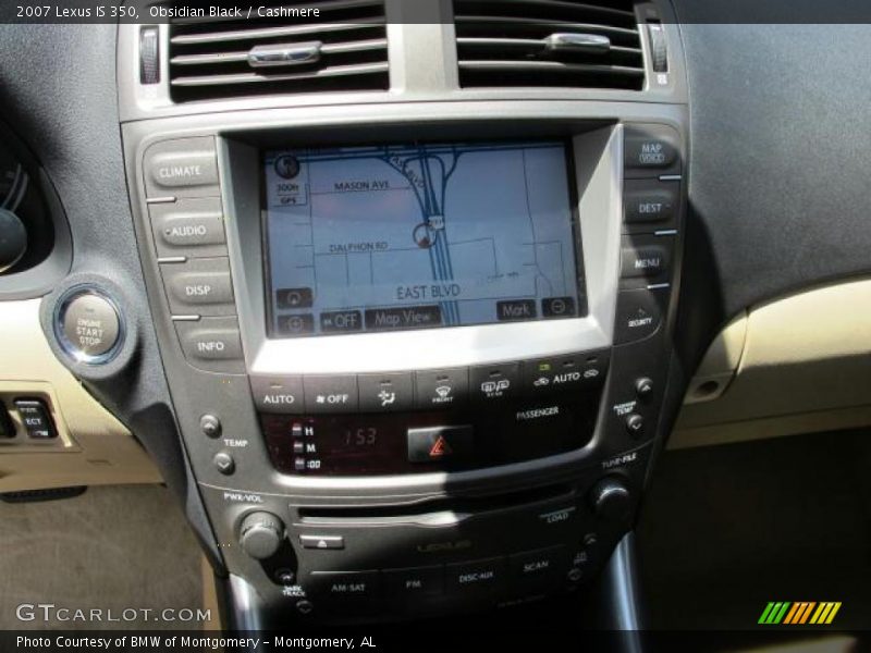 Obsidian Black / Cashmere 2007 Lexus IS 350