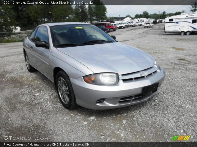 Ultra Silver Metallic / Graphite 2004 Chevrolet Cavalier Coupe