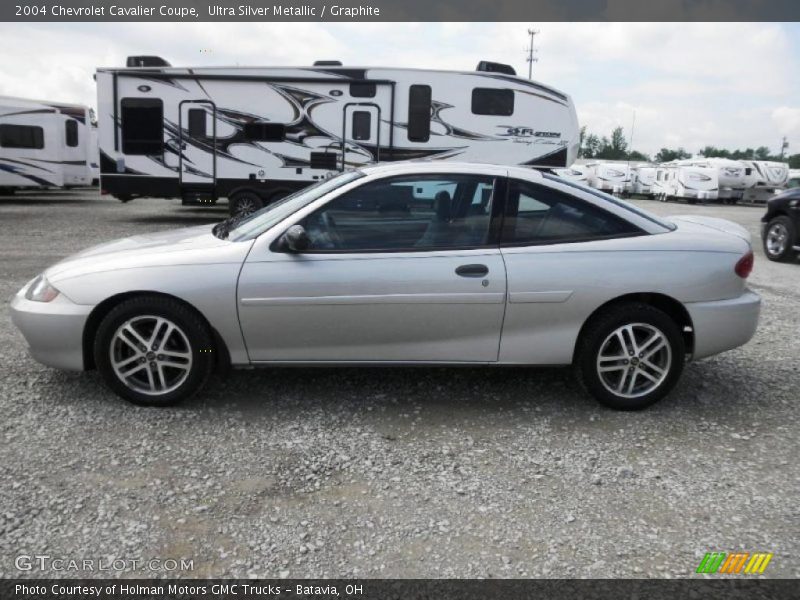 Ultra Silver Metallic / Graphite 2004 Chevrolet Cavalier Coupe