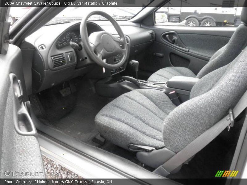 Ultra Silver Metallic / Graphite 2004 Chevrolet Cavalier Coupe