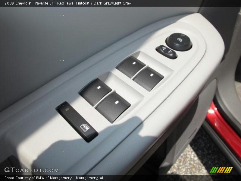 Red Jewel Tintcoat / Dark Gray/Light Gray 2009 Chevrolet Traverse LT