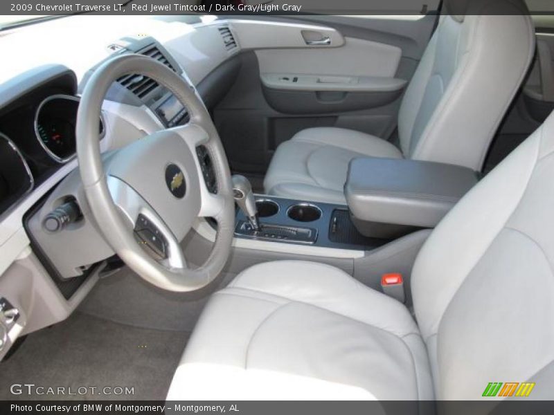 Red Jewel Tintcoat / Dark Gray/Light Gray 2009 Chevrolet Traverse LT