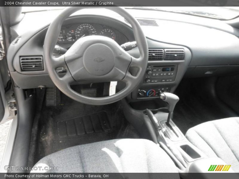 Ultra Silver Metallic / Graphite 2004 Chevrolet Cavalier Coupe