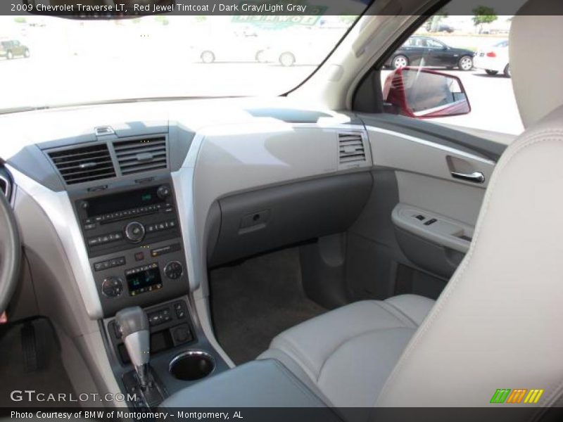 Red Jewel Tintcoat / Dark Gray/Light Gray 2009 Chevrolet Traverse LT