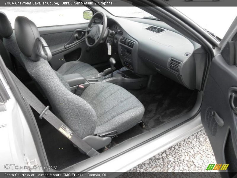 Ultra Silver Metallic / Graphite 2004 Chevrolet Cavalier Coupe