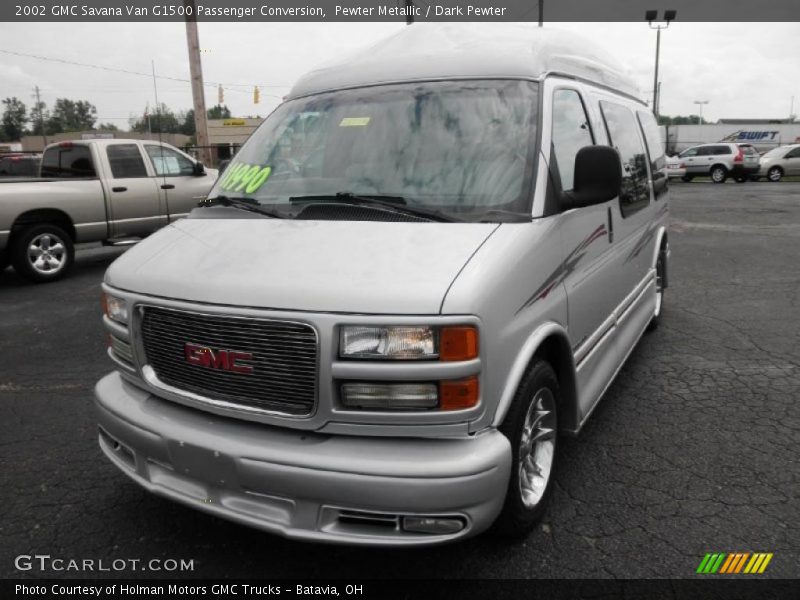 Pewter Metallic / Dark Pewter 2002 GMC Savana Van G1500 Passenger Conversion