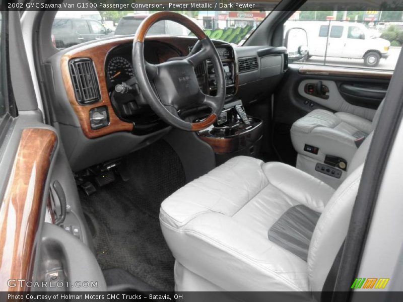  2002 Savana Van G1500 Passenger Conversion Dark Pewter Interior