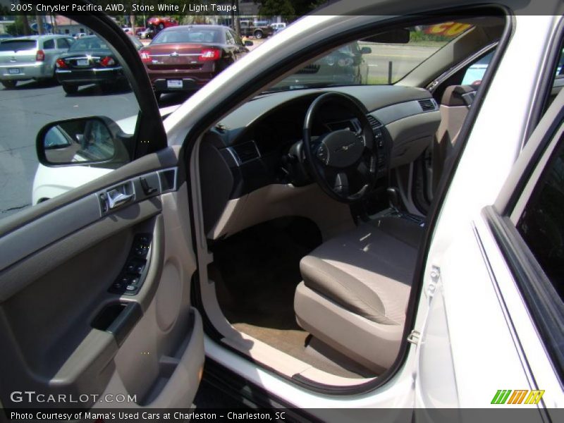 Stone White / Light Taupe 2005 Chrysler Pacifica AWD